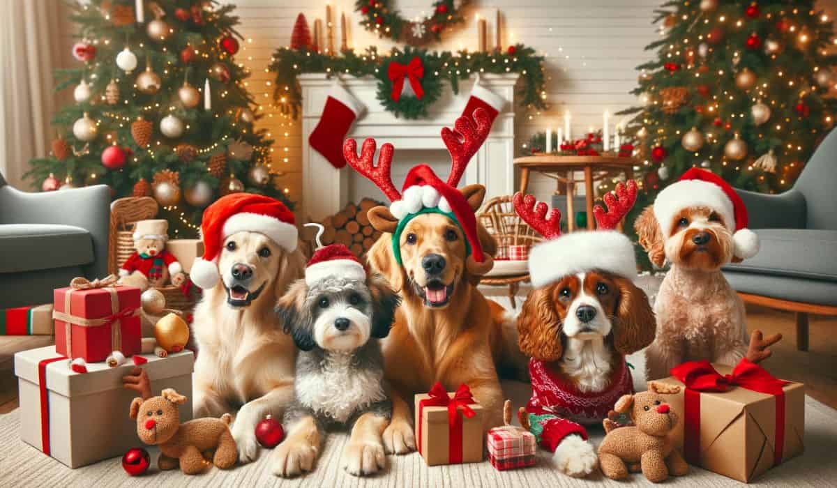 80+ Funniest Christmas Dog Puns, Quotes, Sayings & Captions