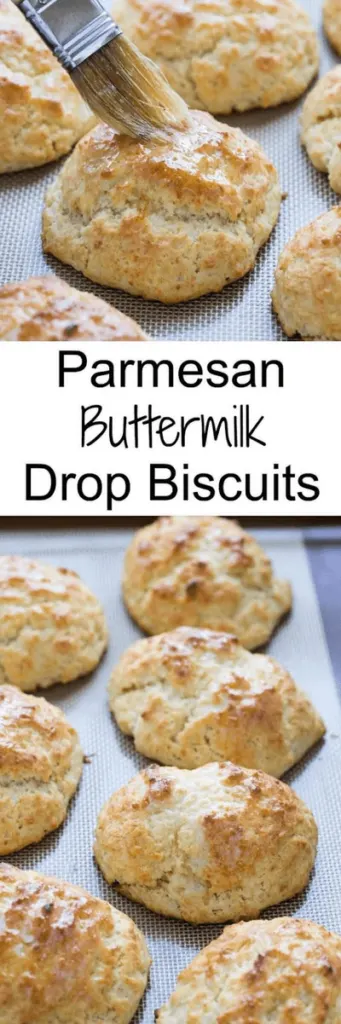 Buttermilk and Parmesan Drop Biscuits