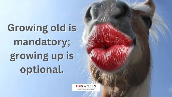 Witty Birthday Wishes For Boyfriend - horse with kissing red lips
